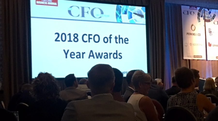 2018 CFO of the Year, Portland Business Journal
